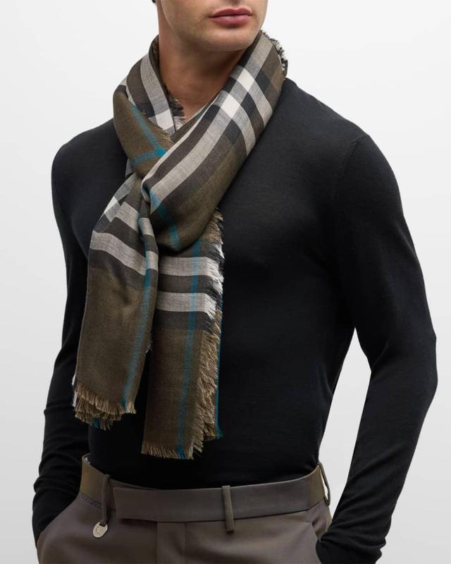 Men's Reversible Giant Check Scarf Product Image