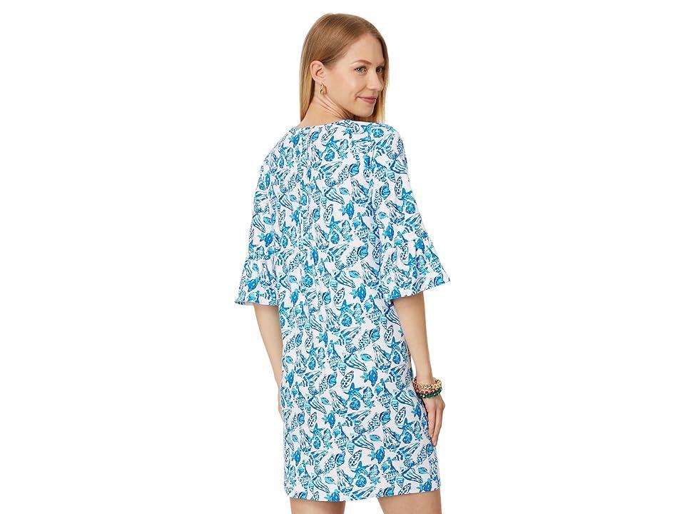 Lilly Pulitzer Krysta Dress (Resort White Shell Collector) Women's Dress Product Image