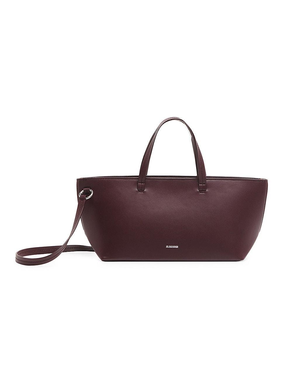 Womens Small Bateau Leather Shoulder Bag Product Image