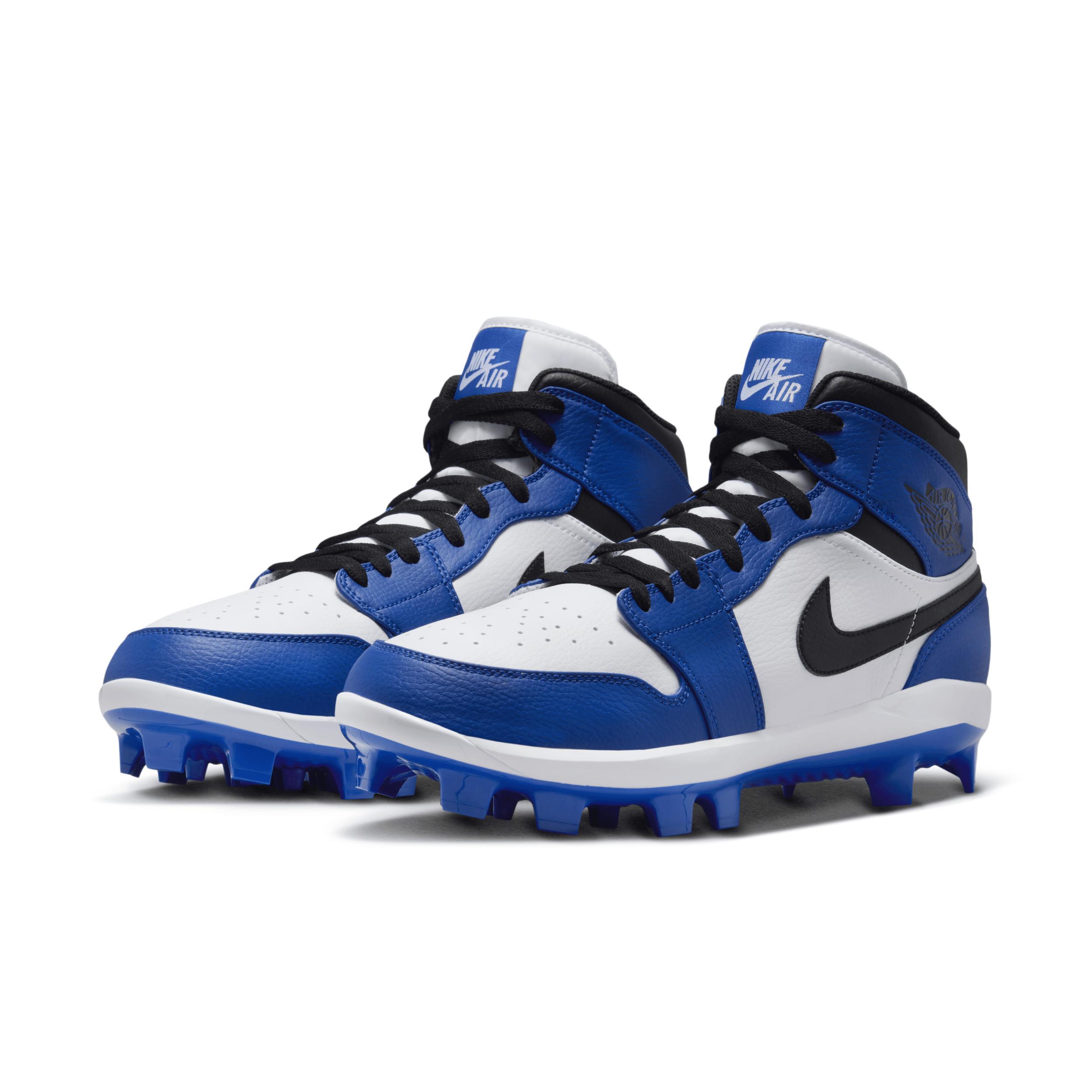 Jordan Mens Jordan Retro 1 MCS - Mens Baseball Shoes Royal/Black/White Product Image