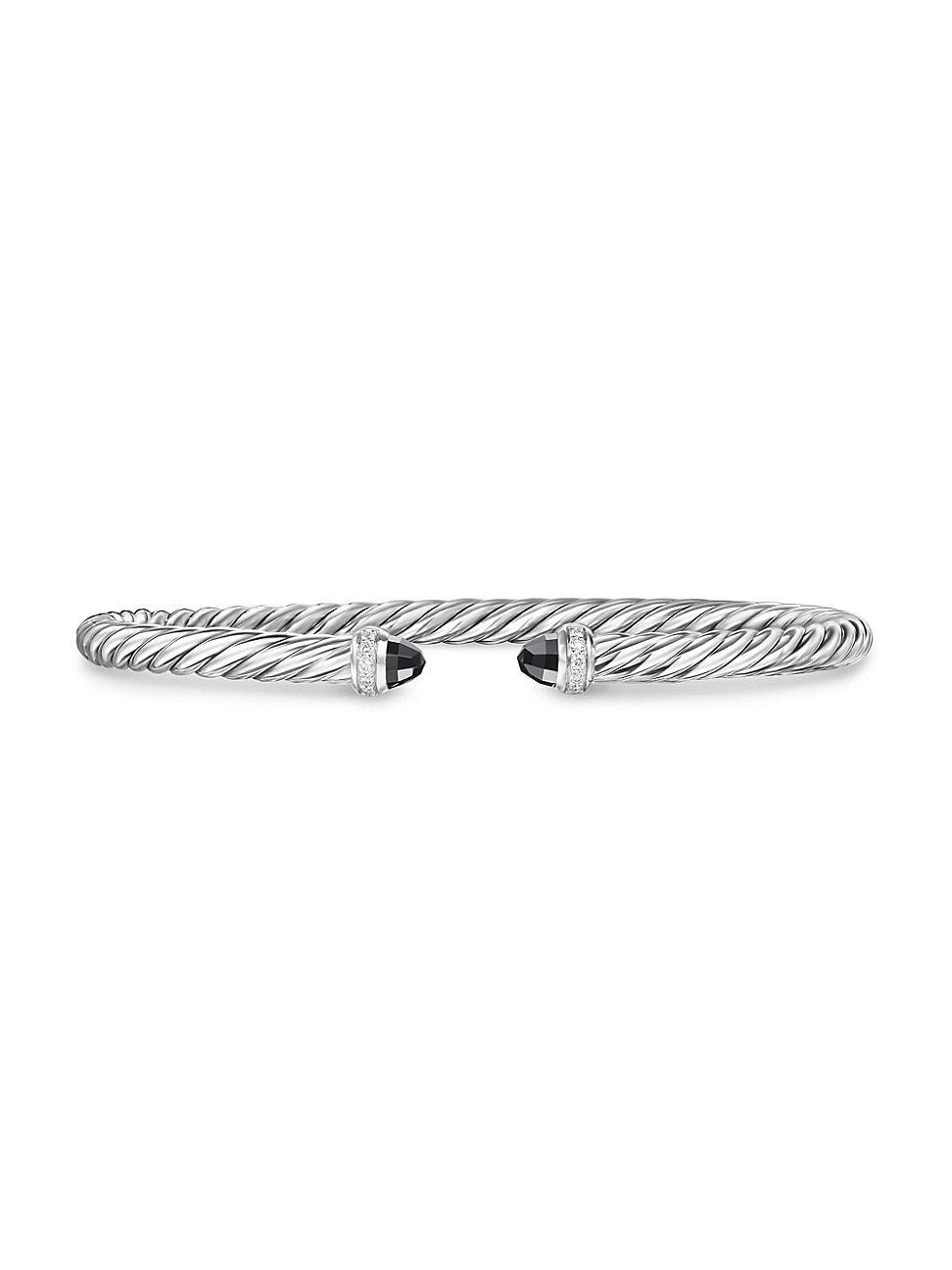 Womens Cablespira Flex Bracelet in Sterling Silver Product Image