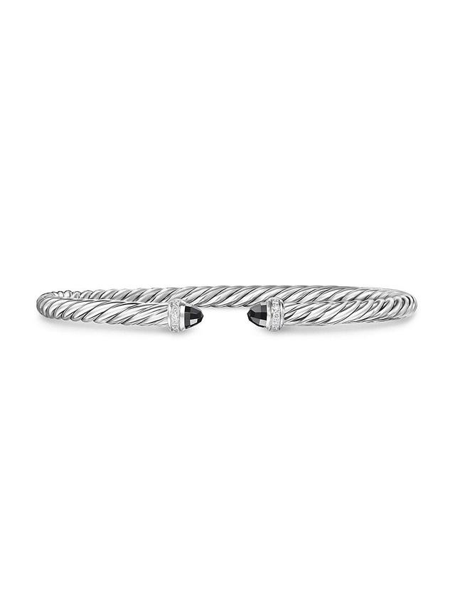 Womens Cablespira Flex Bracelet in Sterling Silver Product Image