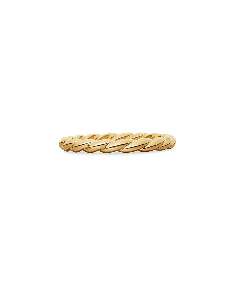 Womens Flex Band Ring in 18K Yellow Gold Product Image