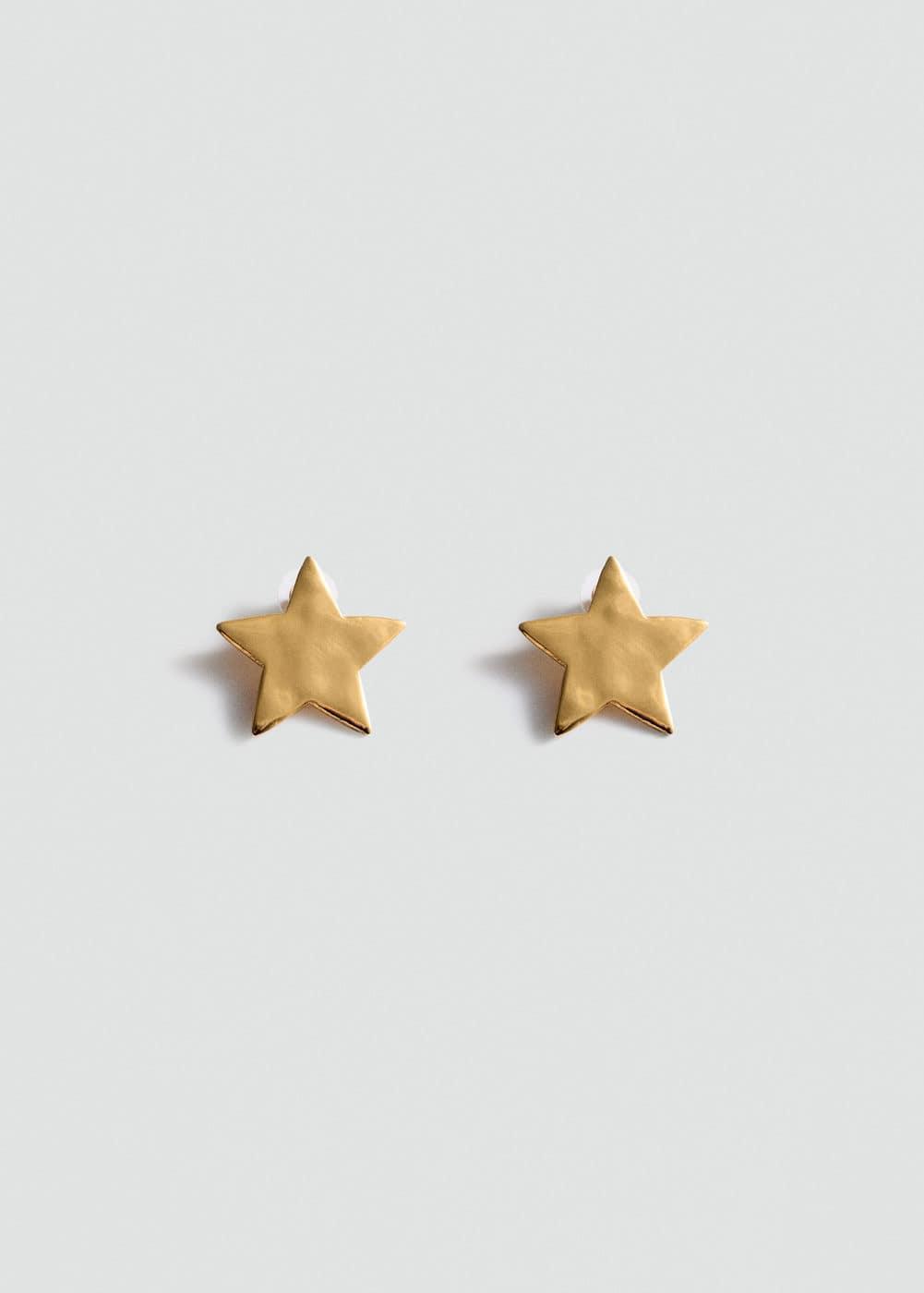 MANGO - Stars earrings - One size - Women Product Image