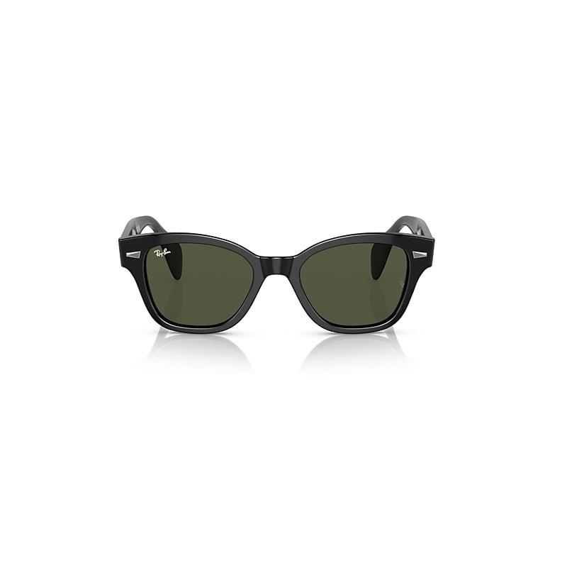 Ray-Ban ROUND METAL ANTIQUED Sunglasses frame Grey lenses Product Image