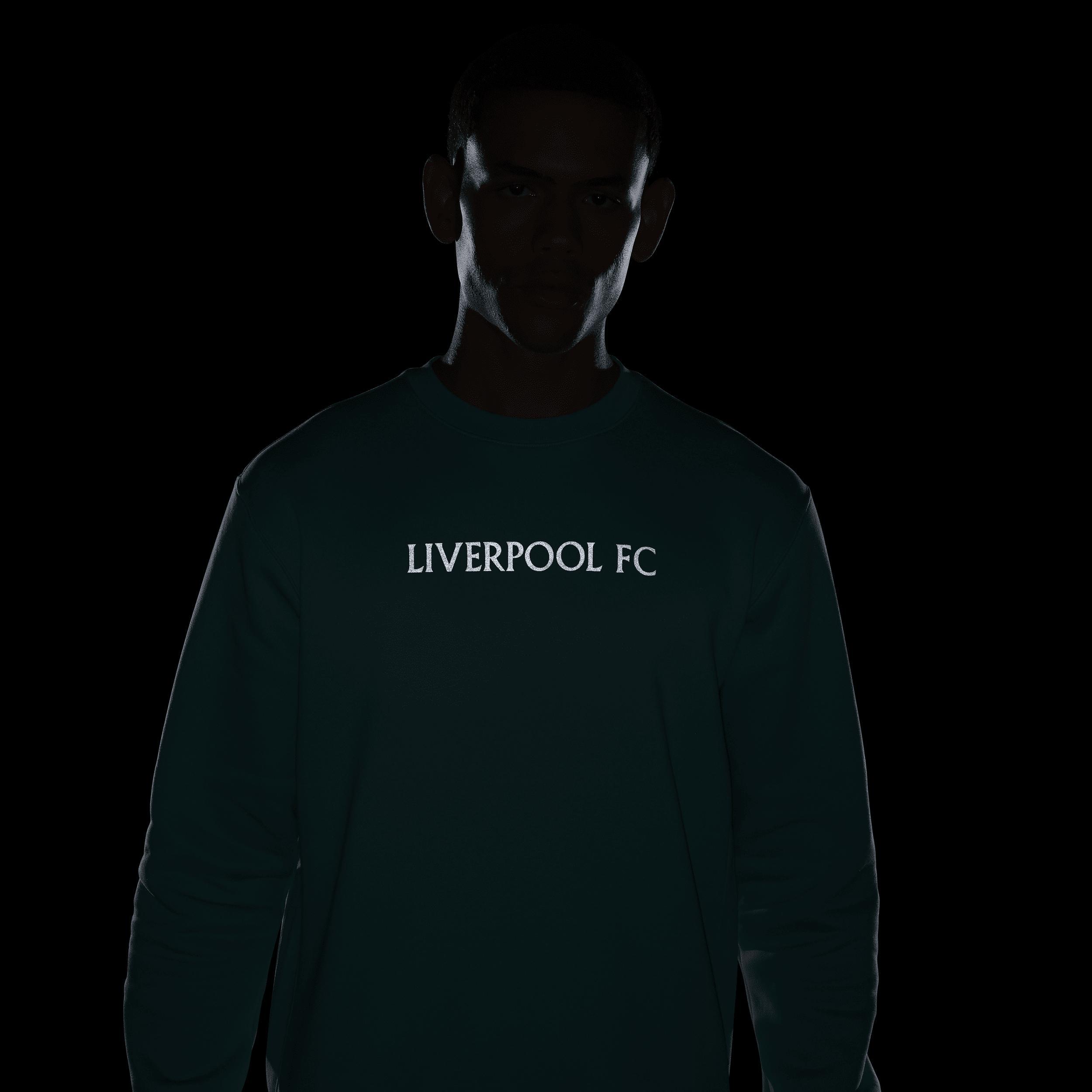 Liverpool FC Club Nike Mens Soccer Crew-Neck Sweatshirt Product Image