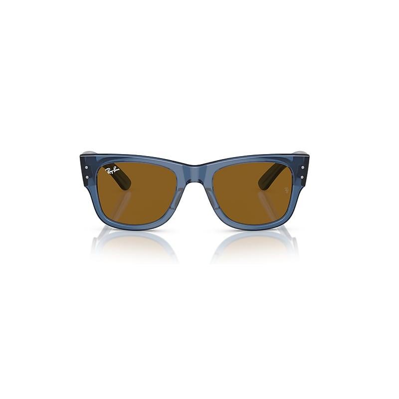 DOLCE & GABBANA Dolce And Gabbana Dark Grey Rectangular Ladies Sunglasses Dg6187 309487 53 In Blue Product Image