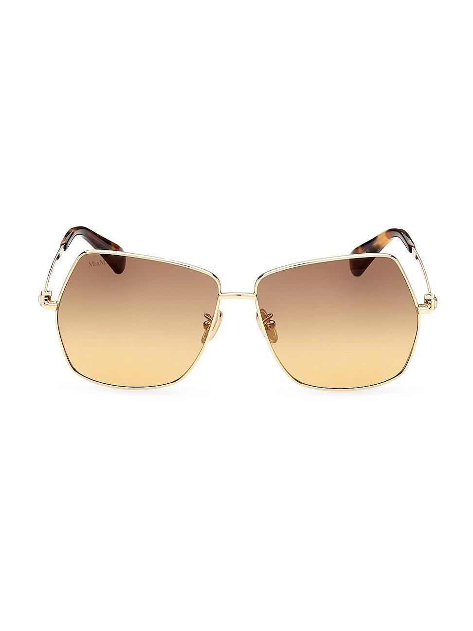 Womens 61MM Square Sunglasses Product Image