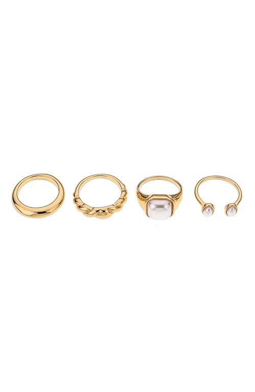 Ettika Set of 4 Ultimate Babe Ring Set Product Image