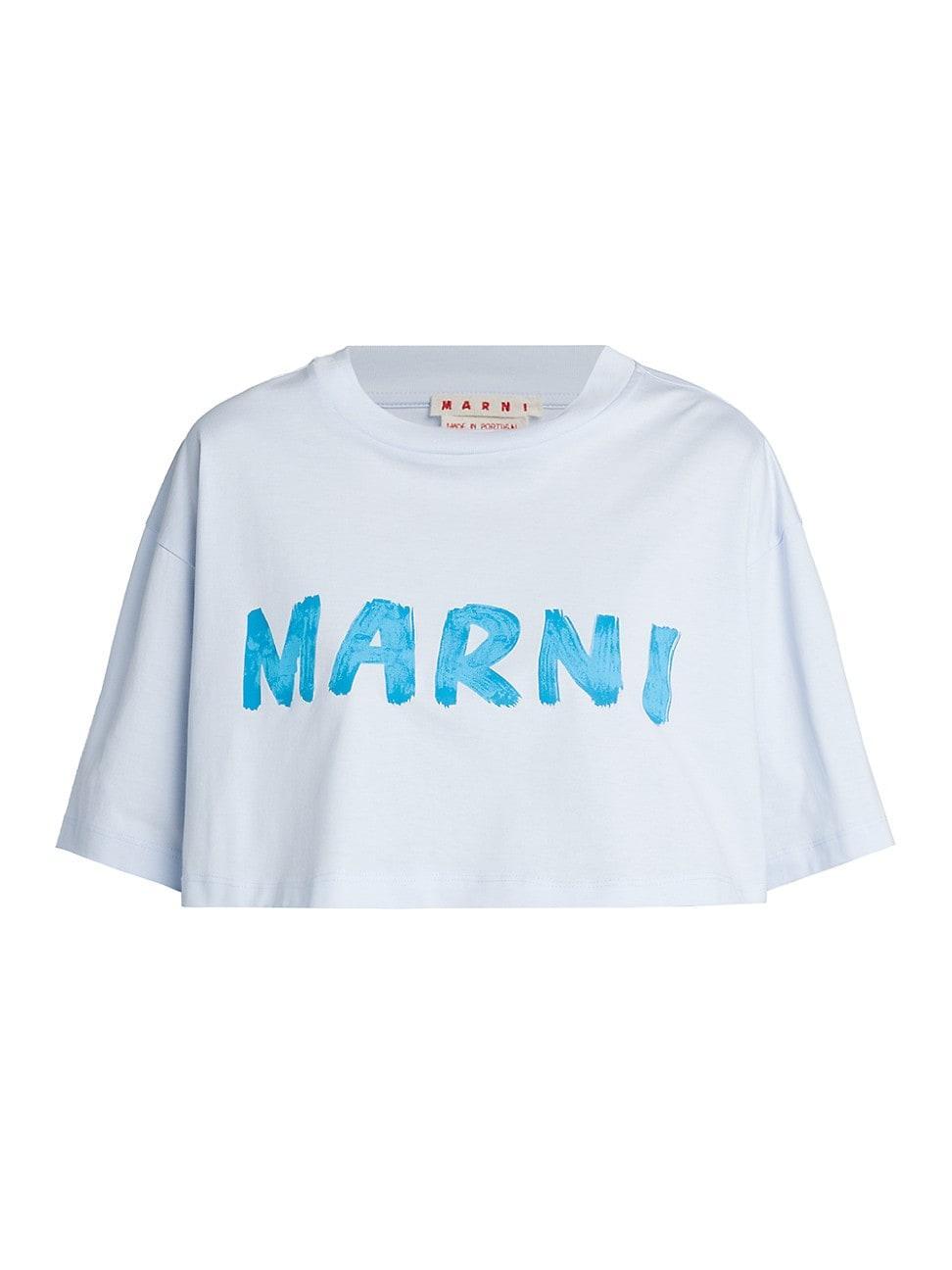 Womens Cropped Logo T-Shirt Product Image