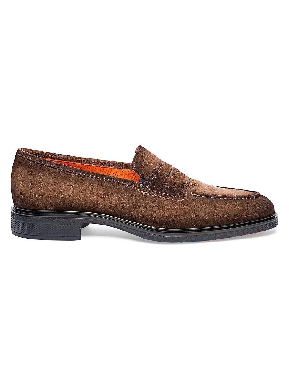 Mens Leather Penny Loafers Product Image