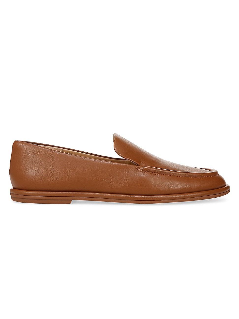 Sloan Lambskin Slip-On Loafers Product Image