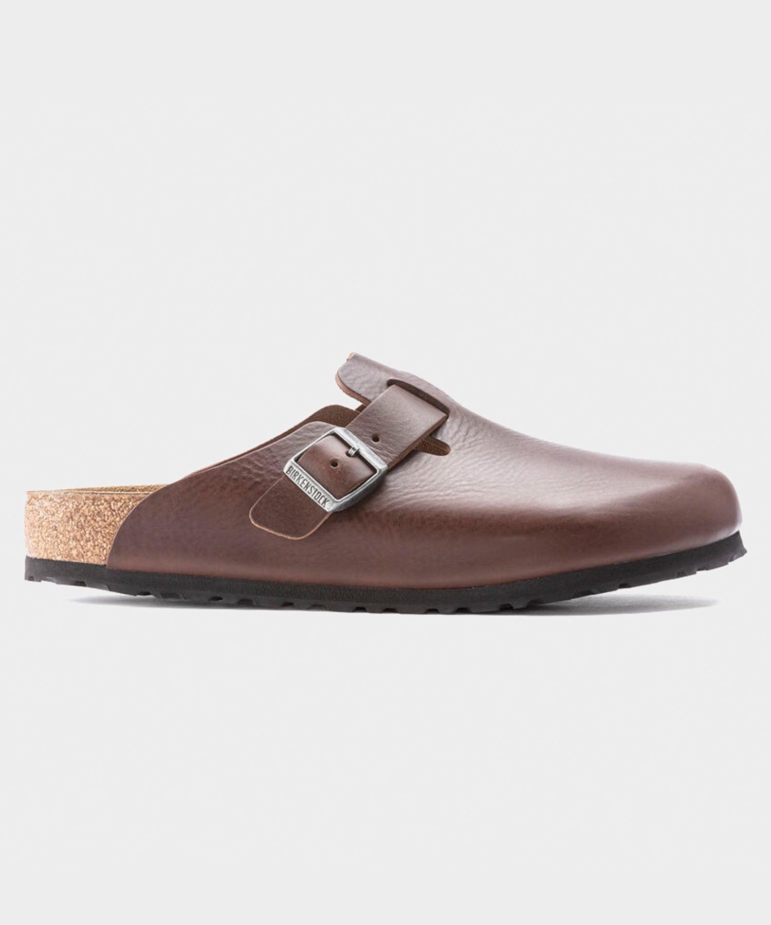 Birkenstock Boston Grip in Vintage Brown Leather Product Image