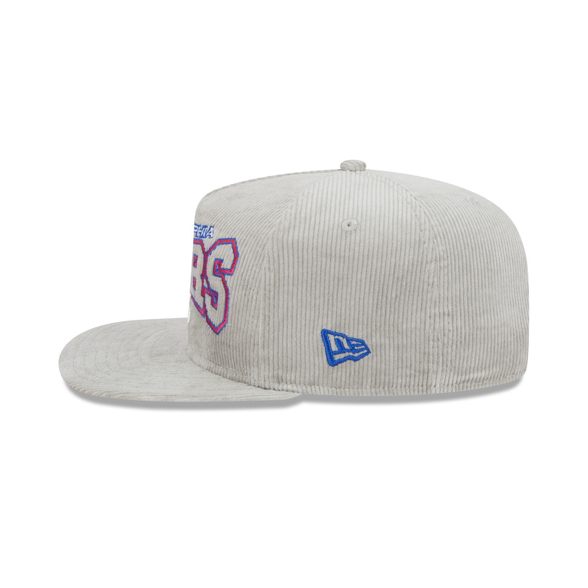 Philadelphia 76ers Gray Cord Golfer Hat Male Product Image