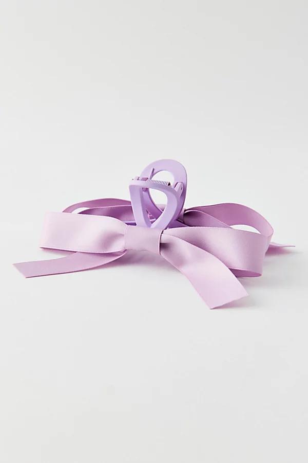 Ribbon Bow Claw Clip Womens at Urban Outfitters Product Image