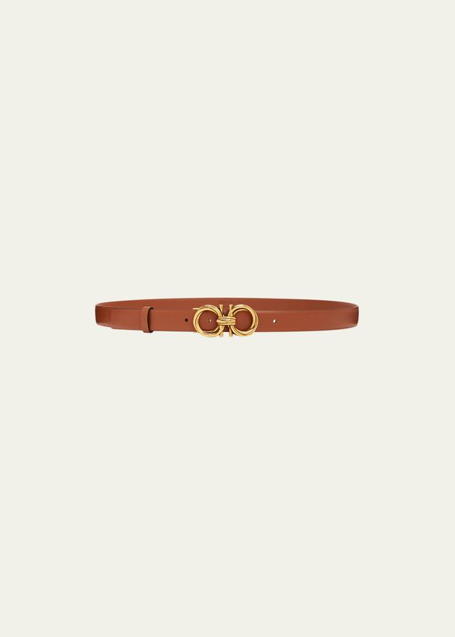 New Gancini Crystal Leather Belt Product Image