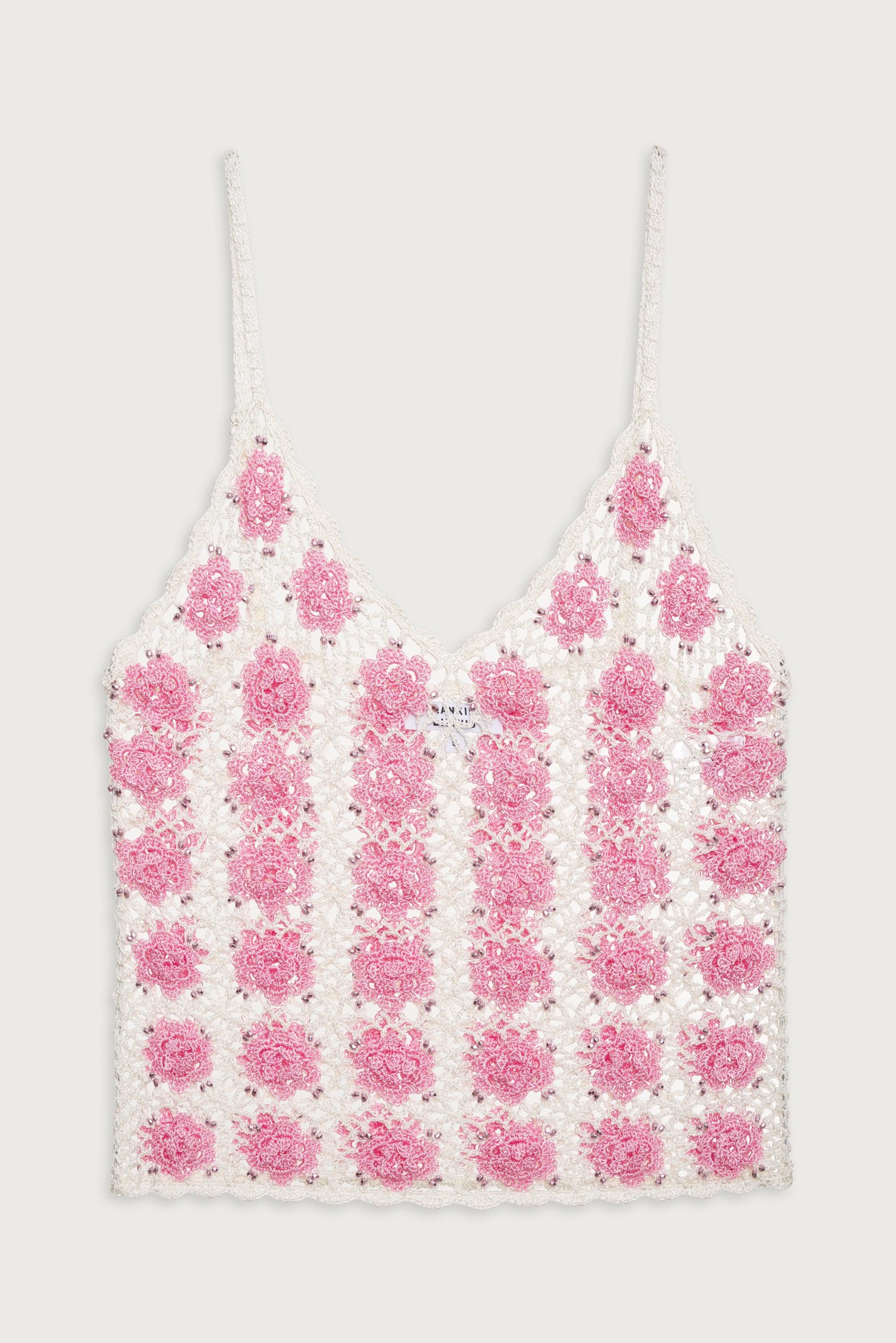 Hendrix Crochet Skirt - Pink Sugar Product Image