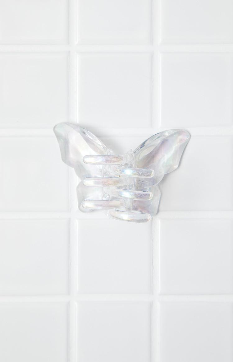 Butterfly Iridescent Claw Clip Product Image