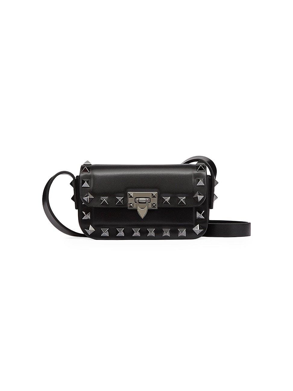 Valentino Garavani Rockstud Mini Shoulder Bag Black.. Product Image