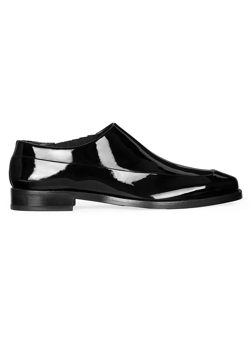 Mens Squared Derbies in Patent Leather Product Image