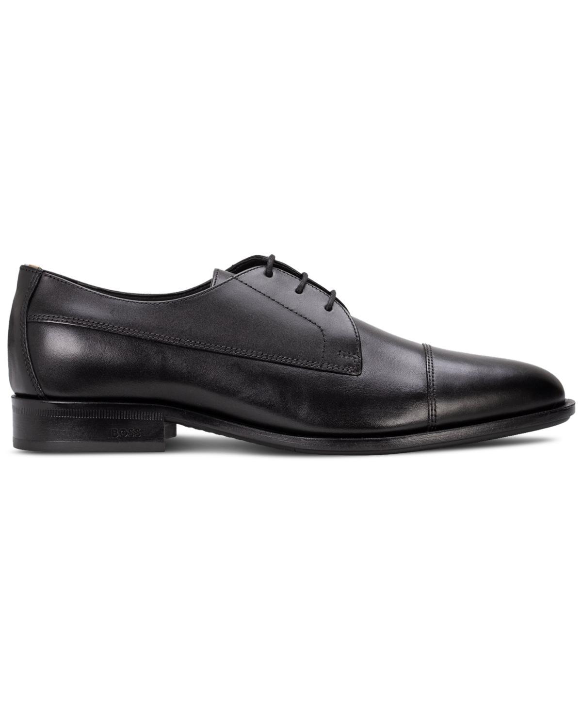 Boss by Hugo Boss Mens Colby Derby Cap-Toe Dress Shoes Product Image