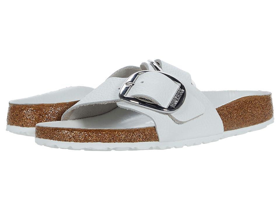 Birkenstock Madrid Big Buckle - Leather Leather) Women's Sandals Product Image