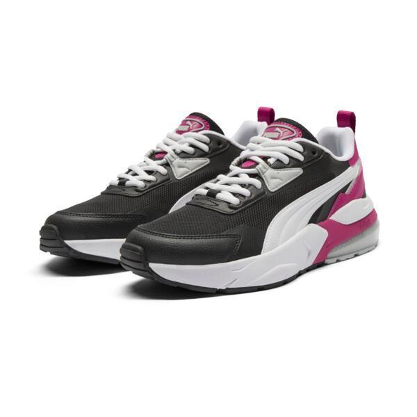 PUMA Vis2K Women's Sneaker in Black/White/Magenta Gleam Product Image