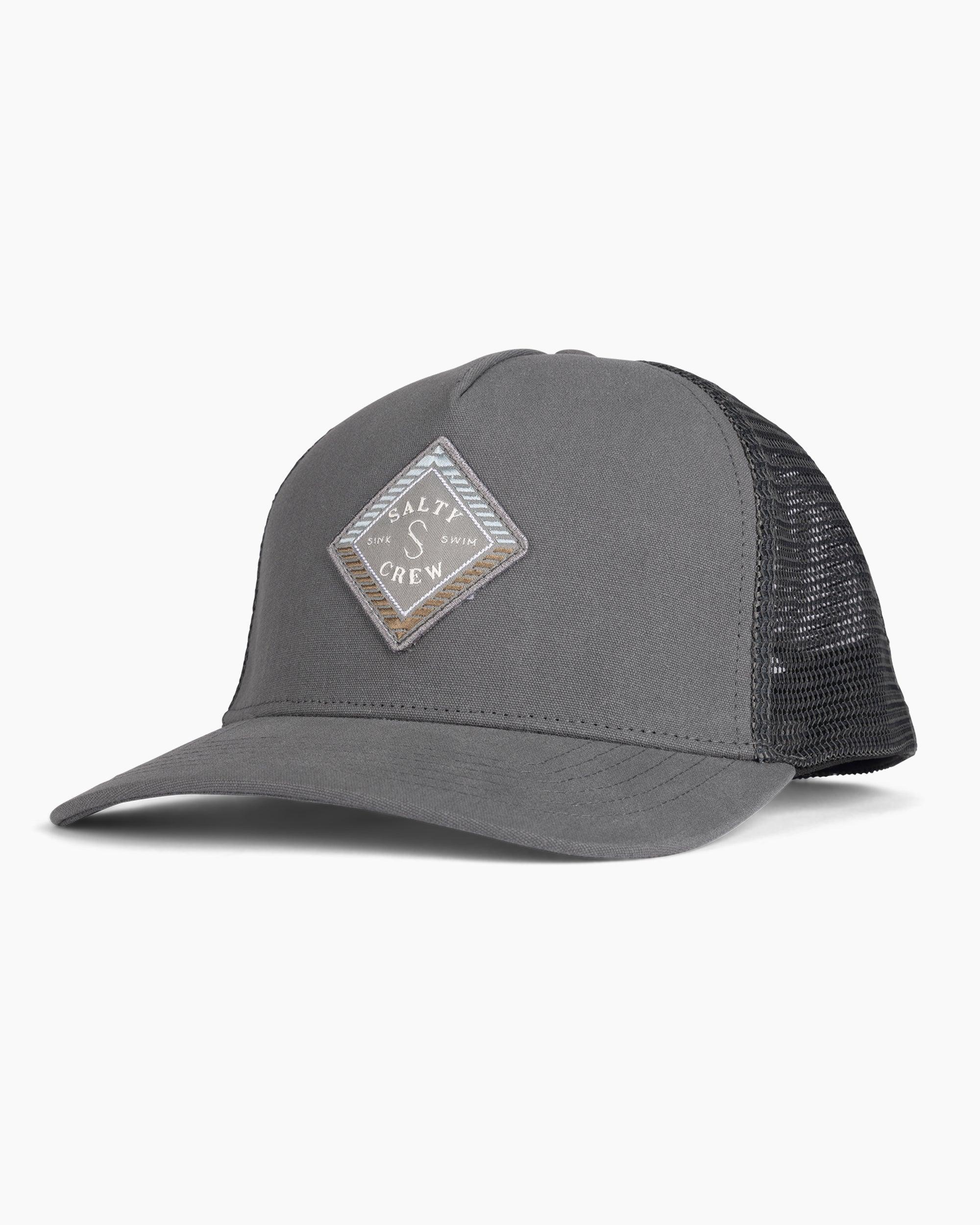 Faded Retro Trucker Hat - Charcoal Male Product Image