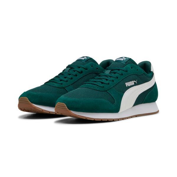 PUMA ST MILER Men's Sneakers in Dark Myrtle/White/Gum Product Image