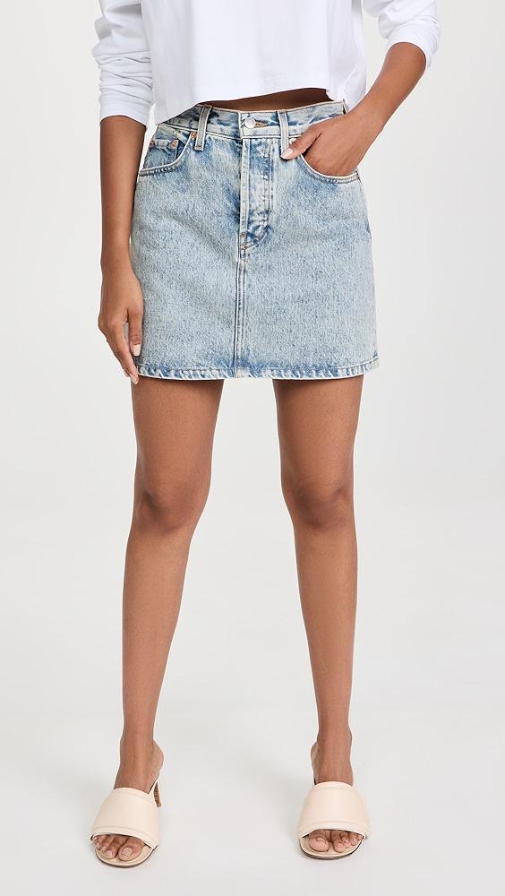 WARDROBE.NYC Denim Mini Skirt | Shopbop Product Image