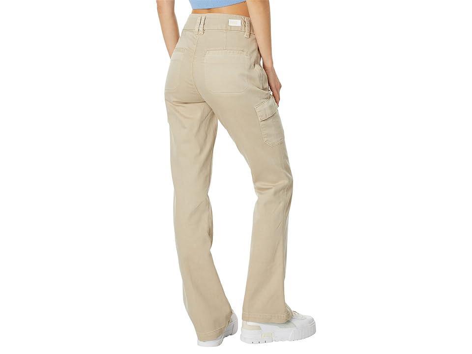 Paige Dion w/ Cargo Pockets in Vintage Warm Sand (Vintage Warm Sand) Women's Jeans Product Image