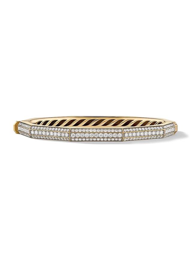 Womens Carlyle 18K Yellow Gold & Diamonds Bracelet Product Image