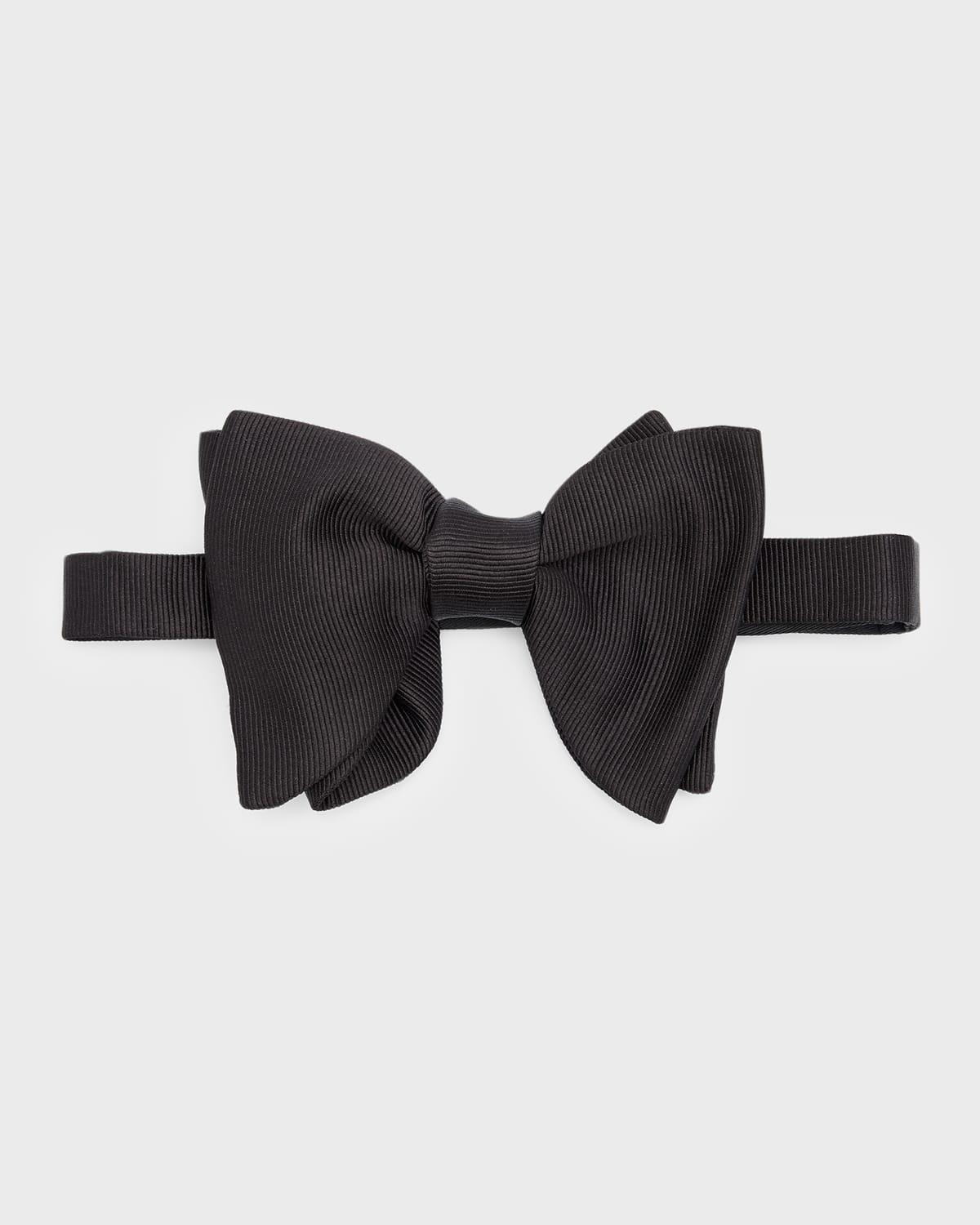 Mens Large Grosgrain Bow Tie Product Image