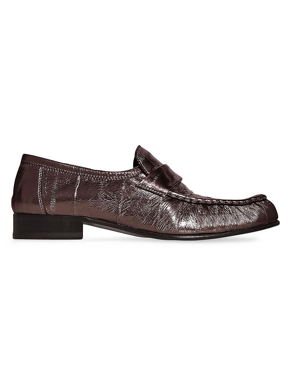 Soft Leather Flat Loafers Product Image