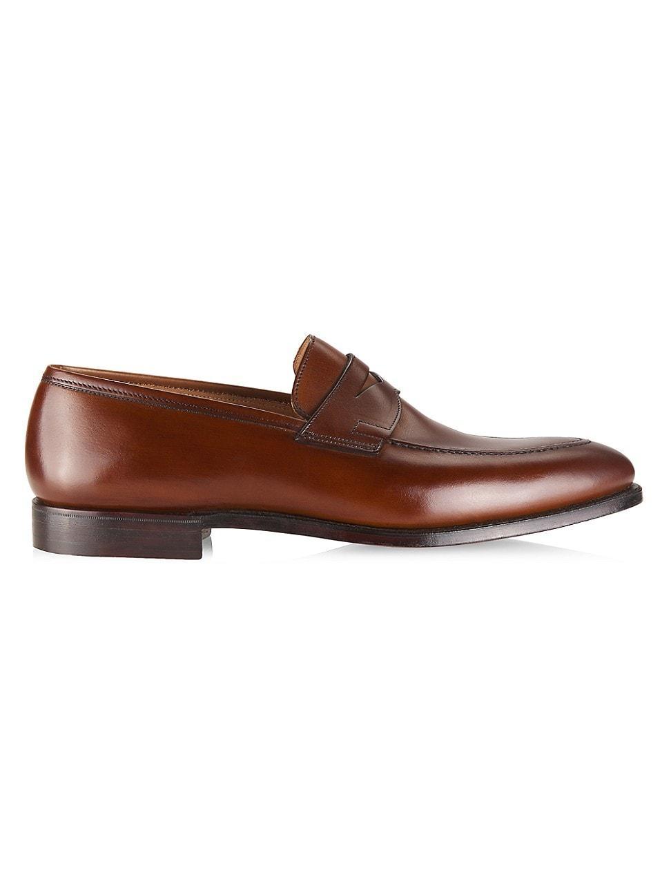 Mens Sydney Leather Penny Loafers Product Image