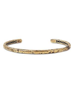 John Varvatos Distressed Brass Cuff Bracelet Product Image