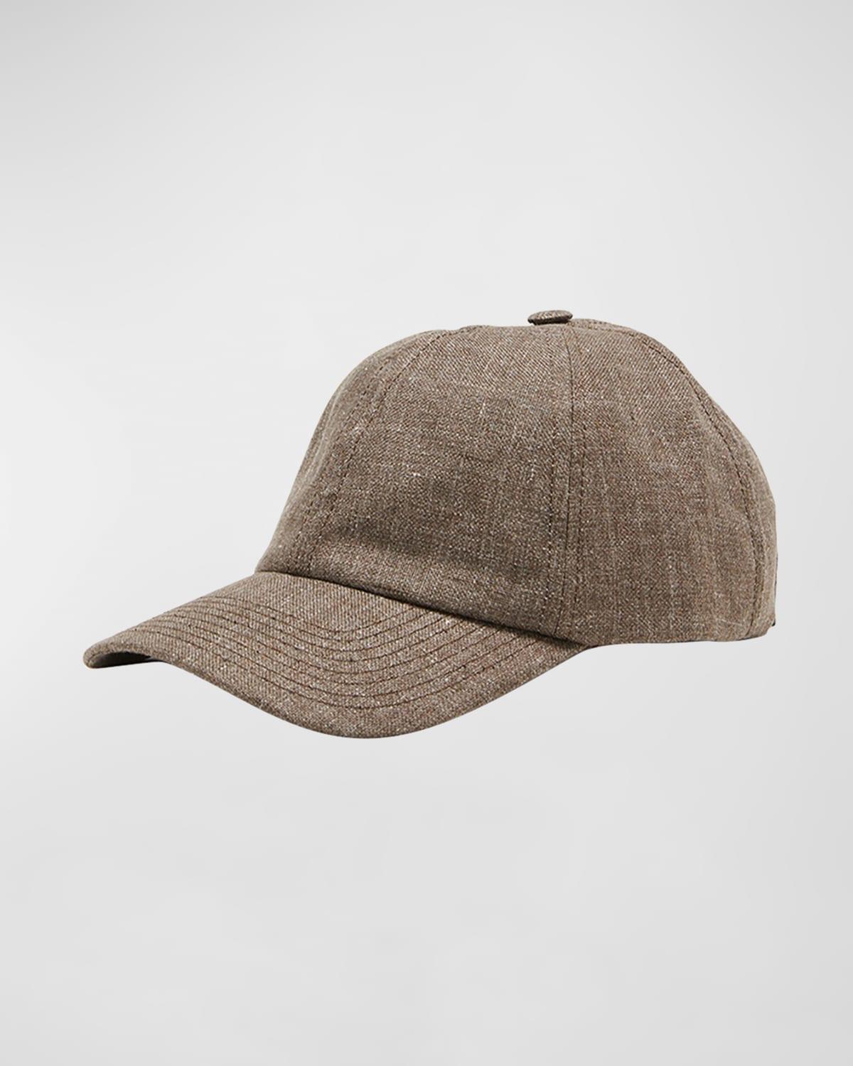 Men's Linen 6-Panel Baseball Cap Product Image