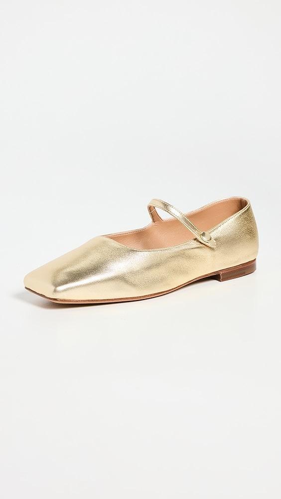 Mansur Gavriel Square Toe Mary Jane Flats | Shopbop Product Image