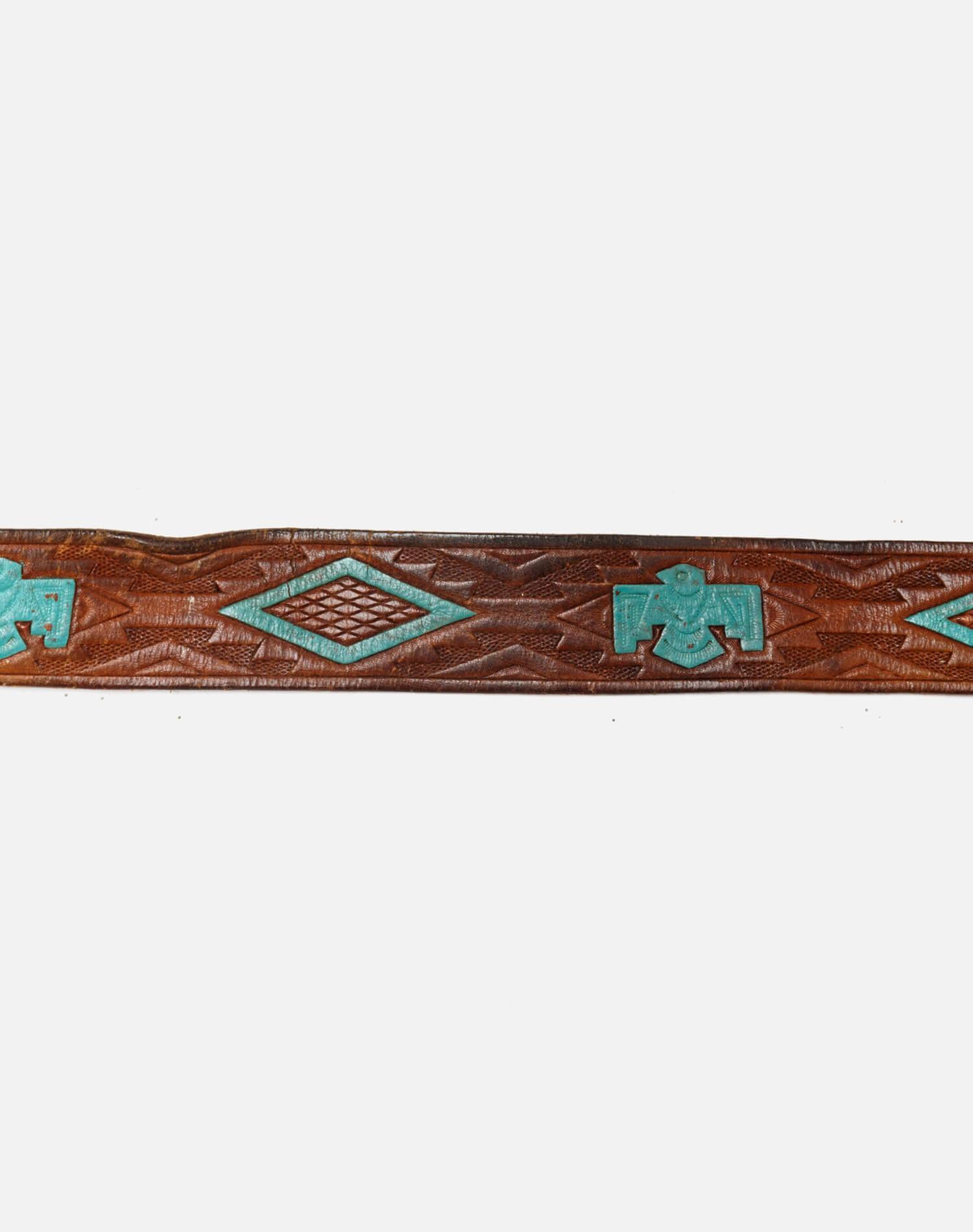 70s Chip Turquoise Belt - #48 Female Product Image