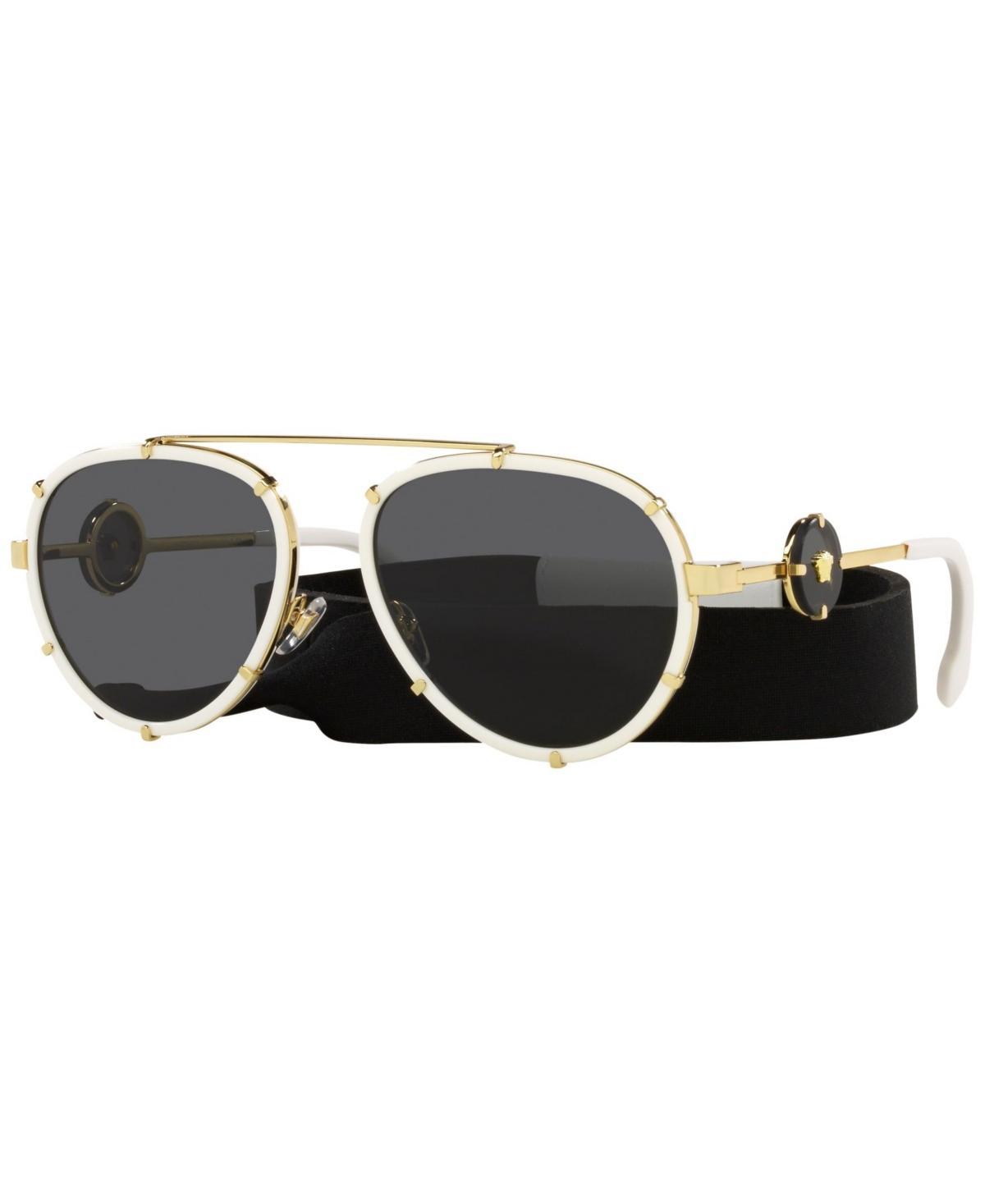 Versace Unisex Ve2232 61mm Aviator Sunglasses Product Image