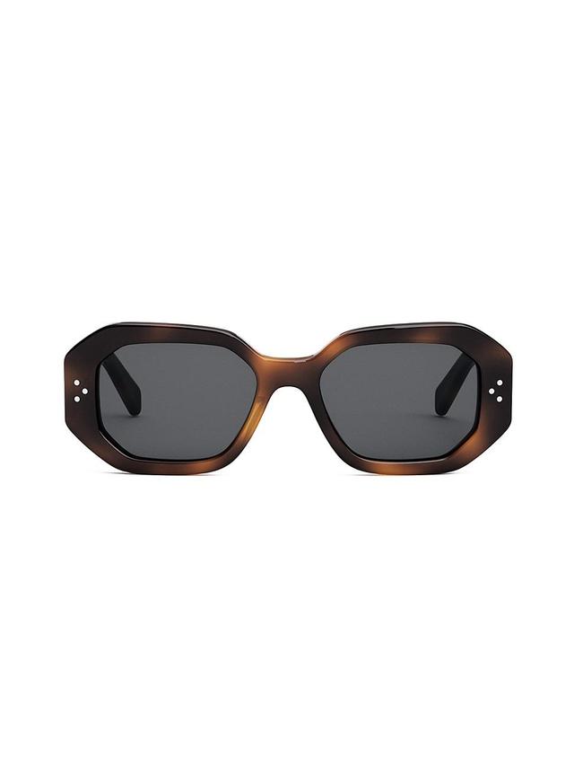 CELINE Bold 3 Dots 53mm Geometric Sunglasses Product Image