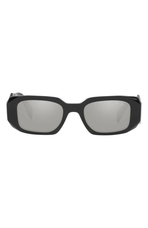 Prada 49mm Small Rectangular Sunglasses Product Image