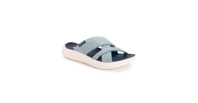 Muk Luks Womens Sassy Cross-Over Slide Sandal Product Image