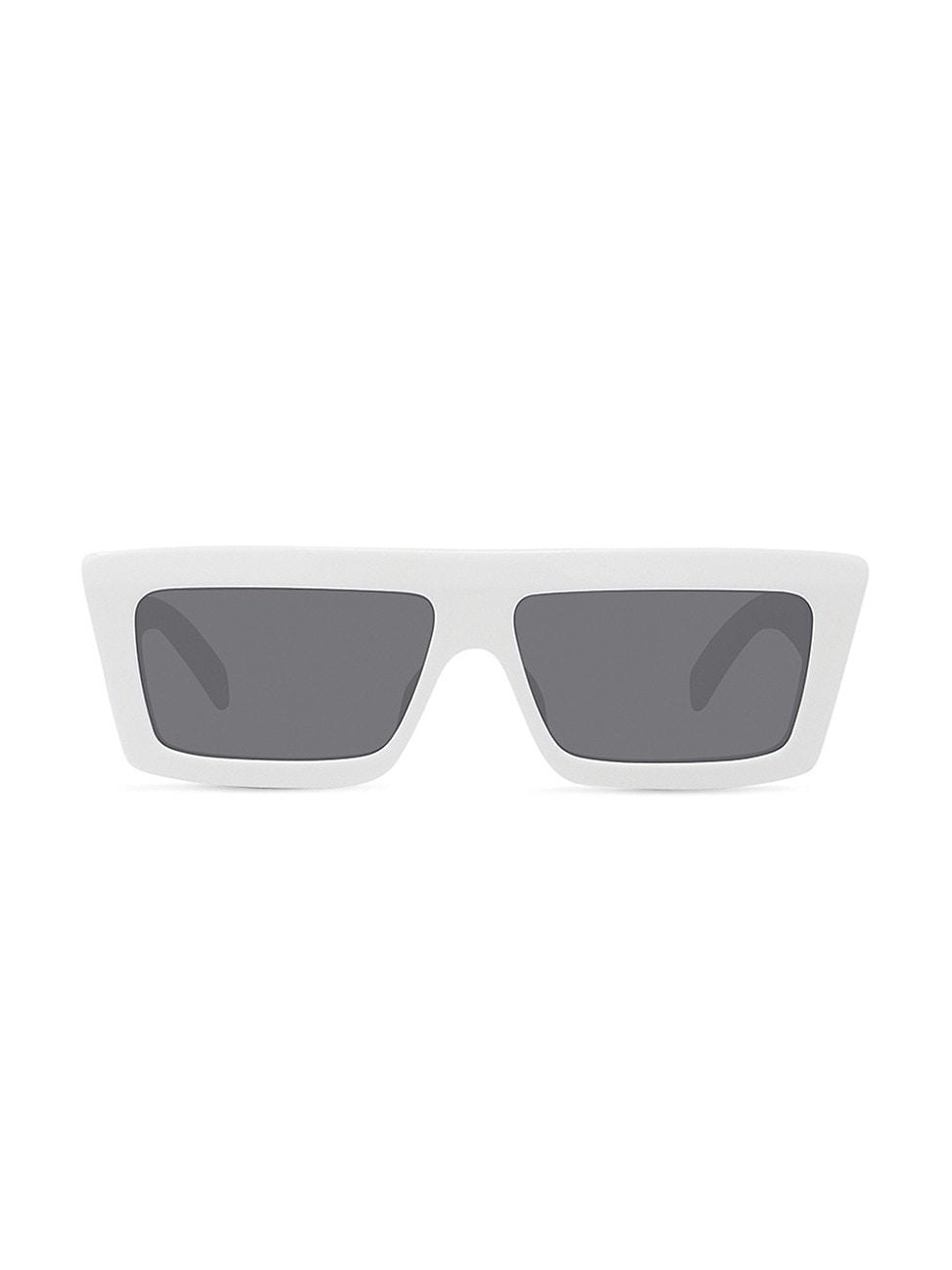 Mens Flex 60MM Rectangular Rimless Sunglasses product image