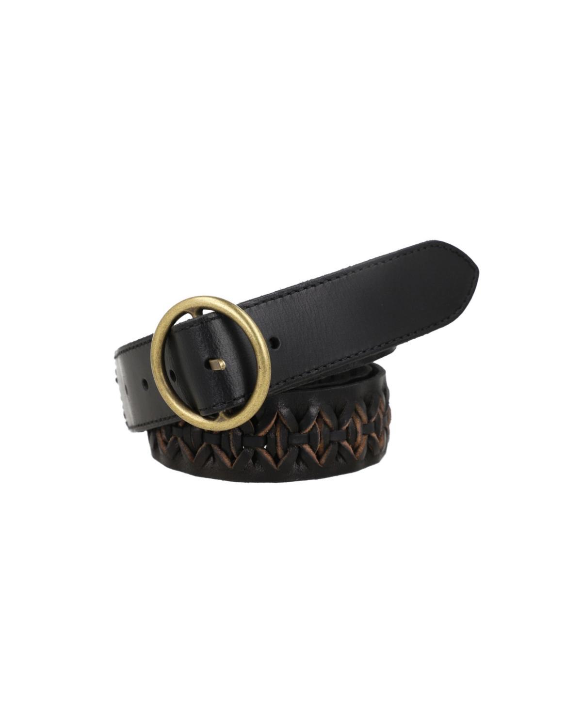 Frye Womens Woven Leather Belt Product Image