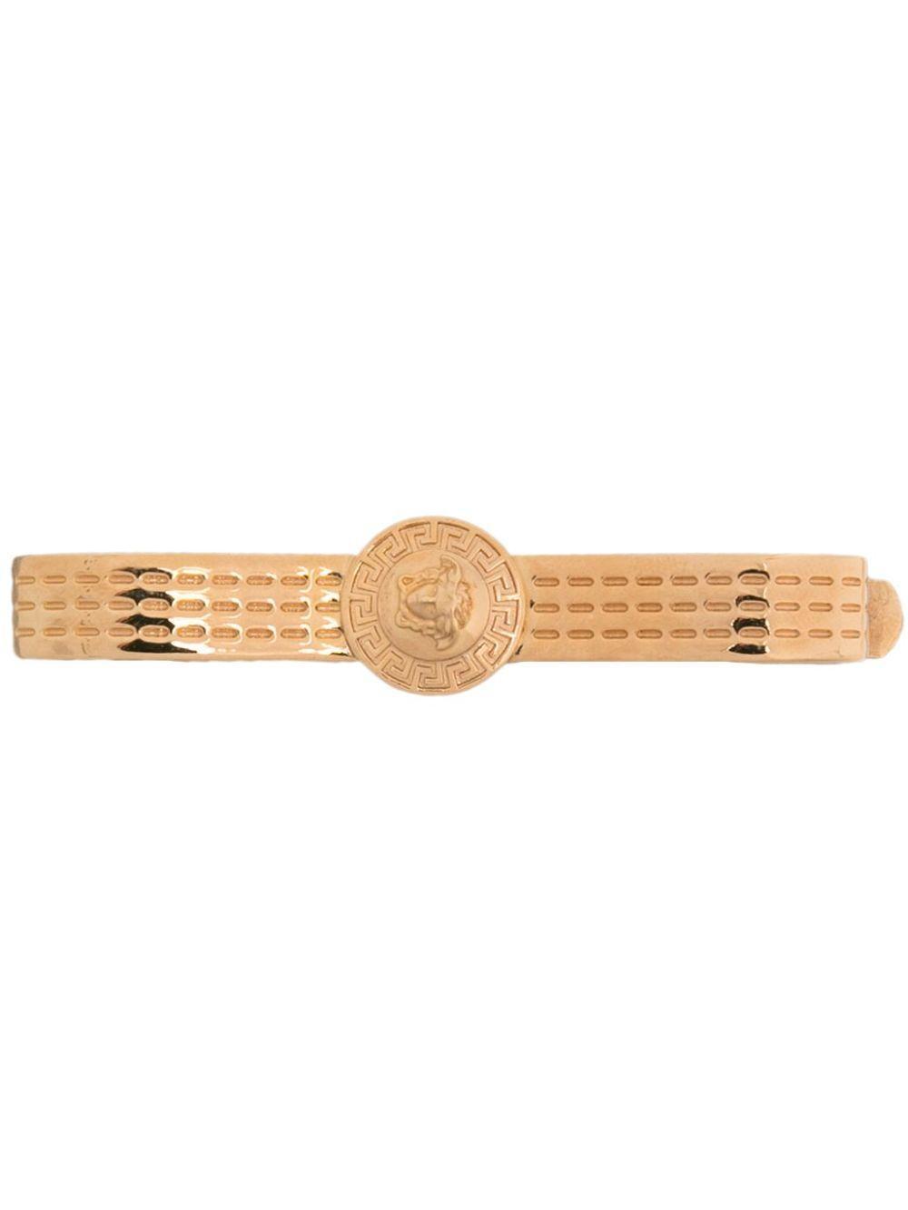 VERSACE Medusa Hair Clip In Gold Product Image