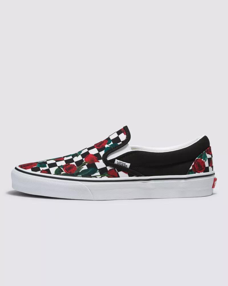 Customs Checkerboard Roses Slip-On product image