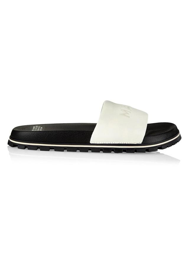 Marc Jacobs Womens The Slide Logo Sandals Product Image