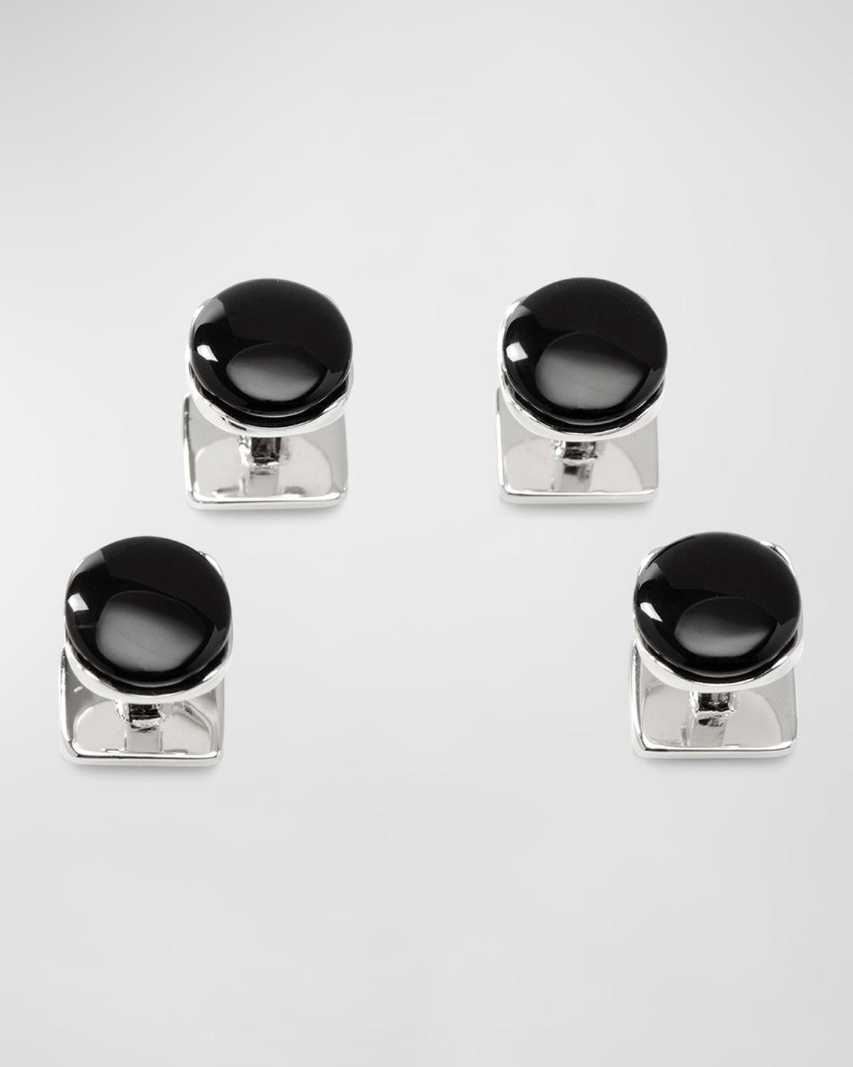 Mens Black Onyx Shirt Studs Product Image