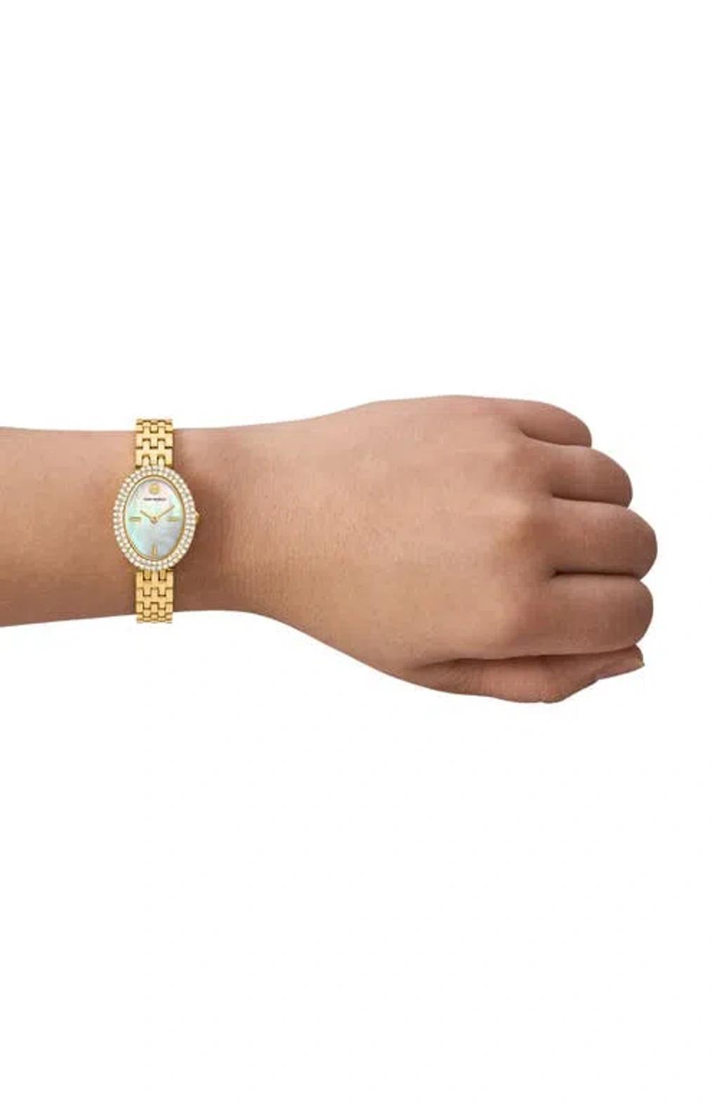 TORY BURCH Oval Watch In Gold Product Image